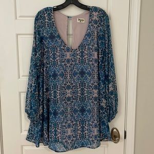 Show Me Your Mumu long sleeved mini dress